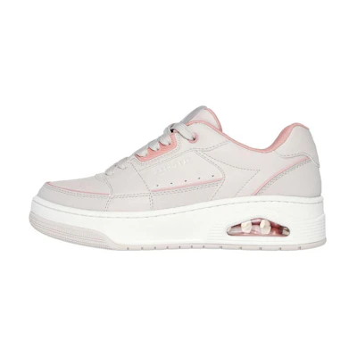 (W) Skechers Uno Court - Courted Style Shoes 'Beige Pink'