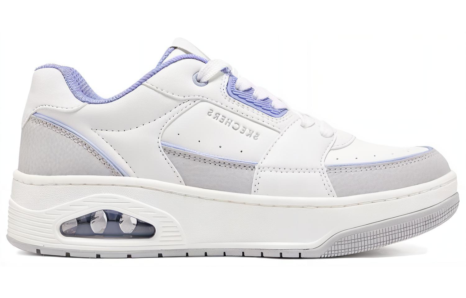 Order (W) Skechers Uno Court - Zapatillas Estilo 'Blanco Gris Azul' 177710-WLV