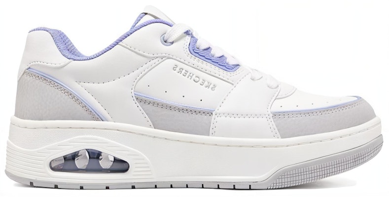 (W) Skechers Uno Court - Sepatu Gaya Berjenjang 'Putih Abu-Abu Biru' 177710-WLV Order (W) Skechers Uno Court - Sepatu Gaya Berjenjang 'Putih Abu-Abu Biru' 177710-WLV
