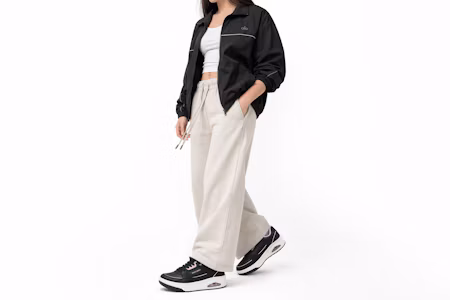 Order Skechers 系帶時尚舒適 耐磨 低筒 帆布鞋 女款 黑粉色