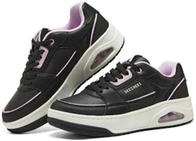 Skechers 系帶時尚舒適 耐磨 低筒 帆布鞋 女款 黑粉色 Order Skechers 系帶時尚舒適 耐磨 低筒 帆布鞋 女款 黑粉色