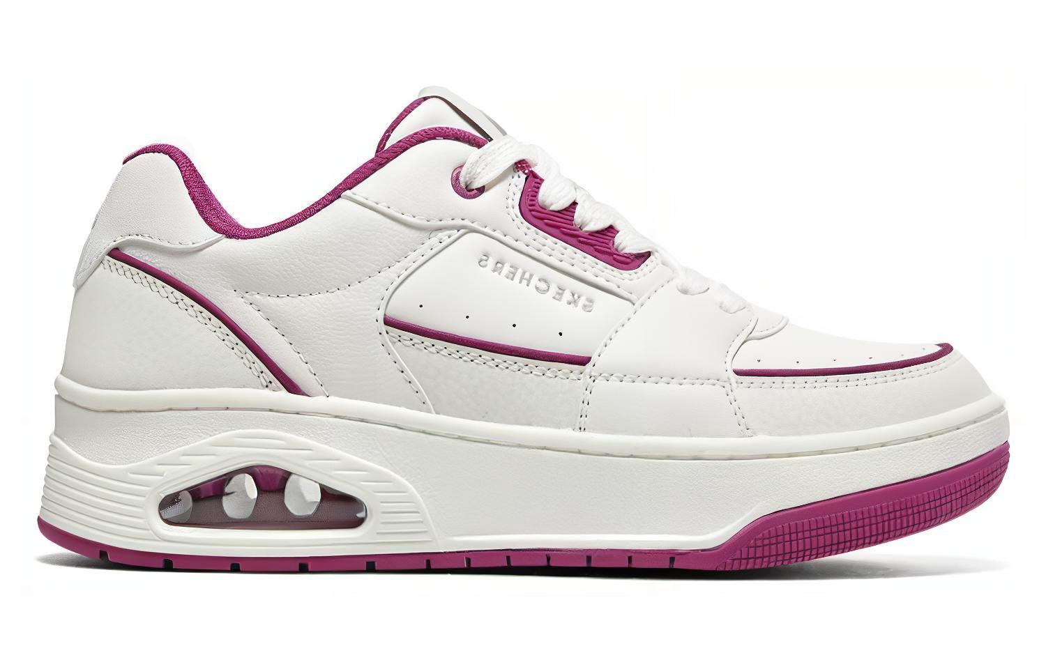 Order (W) Skechers Uno Court - Kasut Gaya Courted 'Putih Merah' 177710-WFUS