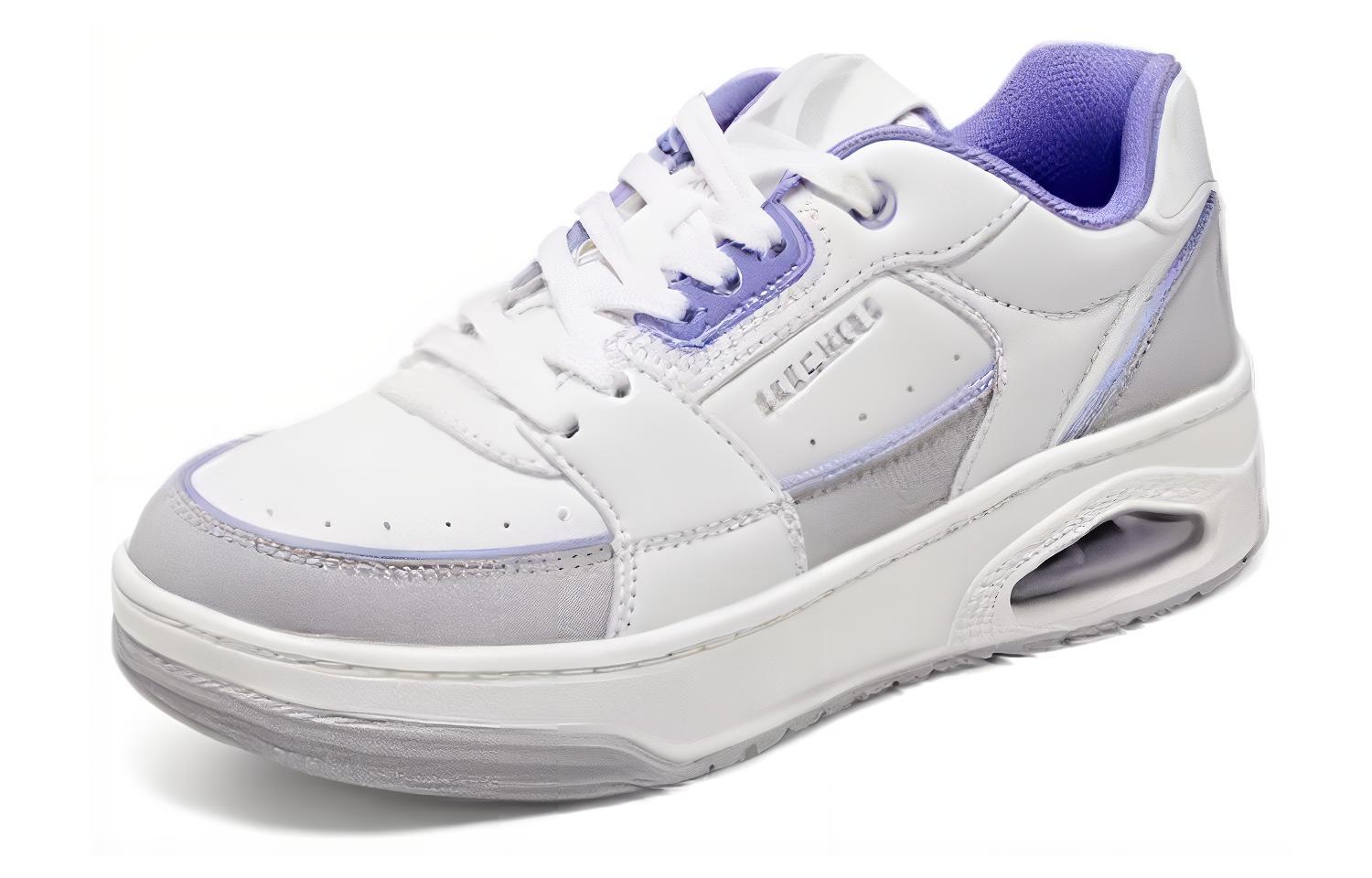 Lookbook (W) Skechers Uno Court - Zapatillas Estilo 'Blanco Gris Azul' 177710-WLV