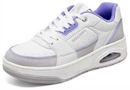 (W) Skechers Uno Court - Zapatillas Estilo 'Blanco Gris Azul' 177710-WLV Lookbook (W) Skechers Uno Court - Zapatillas Estilo 'Blanco Gris Azul' 177710-WLV