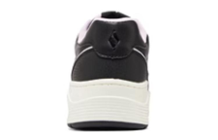 Lookbook (W) Skechers Uno Court - Sepatu Gaya Sport 'Hitam Pink Putih' 177710-BKLP
