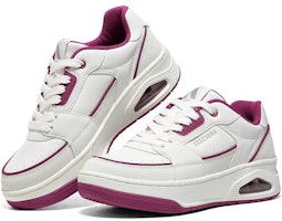 (W) Skechers Uno Court - Kasut Gaya Courted 'Putih Merah' 177710-WFUS Lookbook (W) Skechers Uno Court - Kasut Gaya Courted 'Putih Merah' 177710-WFUS