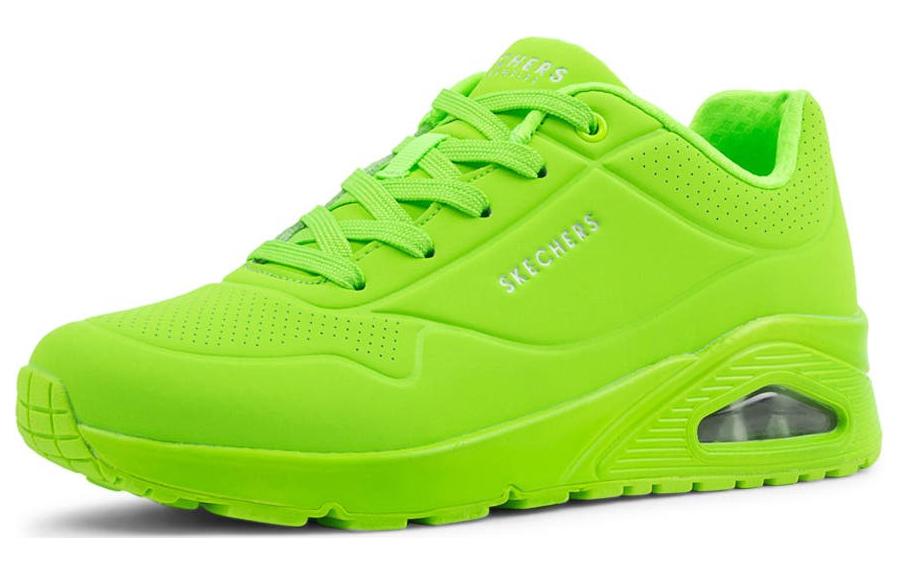 Lookbook Skechers Uno 數碼蝴蝶 運動休閒鞋 女款 綠色