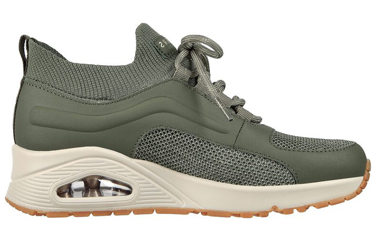 Order (W) Skechers Uno Baskets Basses ''Catch The Light Green'' 155157-OLV