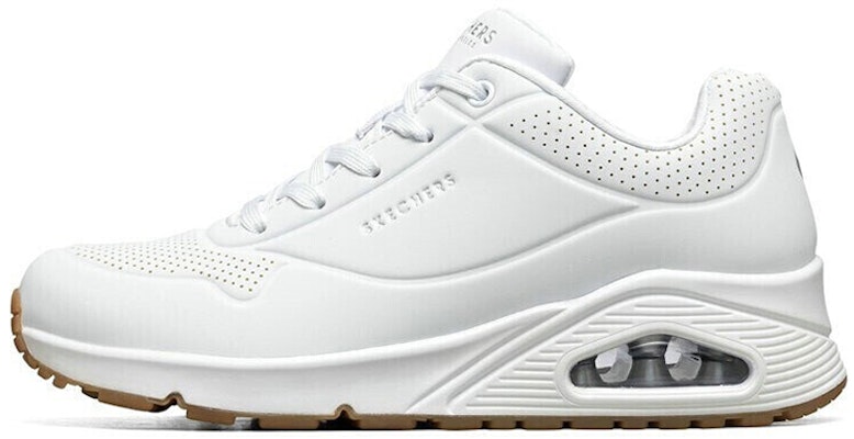 (Women) Skechers Uno Stand On Air 'White' 73690-WHT Buy (Women) Skechers Uno Stand On Air 'White' 73690-WHT