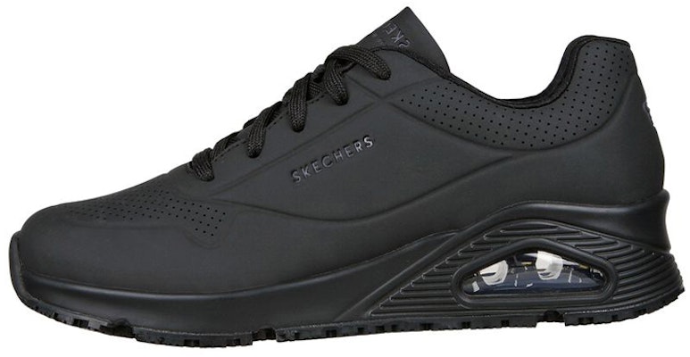 (Women) Skechers Uno Low Tops Athleisure Casual Sports Shoe Black 108021-BLK Buy (Women) Skechers Uno Low Tops Athleisure Casual Sports Shoe Black 108021-BLK