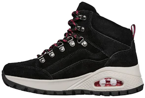 (Women) Skechers Uno Rugged 'Black Fashion Strap' 155220-BLK (Women) Skechers Uno Rugged 'Black Fashion Strap' 155220-BLK