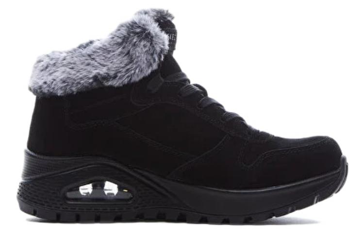 Order (Women) Skechers Uno Rugged 'Black Velvet' 167433-BLK