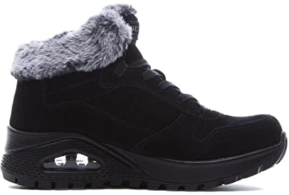 (W) スケッチャーズ Uno ラギッド "黒ベルベット" 167433-BLK Order (W) スケッチャーズ Uno ラギッド "黒ベルベット" 167433-BLK