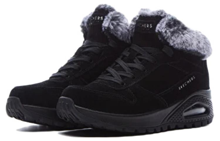 Lookbook (Women) Skechers Uno Rugged 'Black Velvet' 167433-BLK