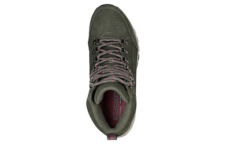 Lookbook (Women) Skechers Uno Rugged 'Grass Green Straps' 155220-OLV