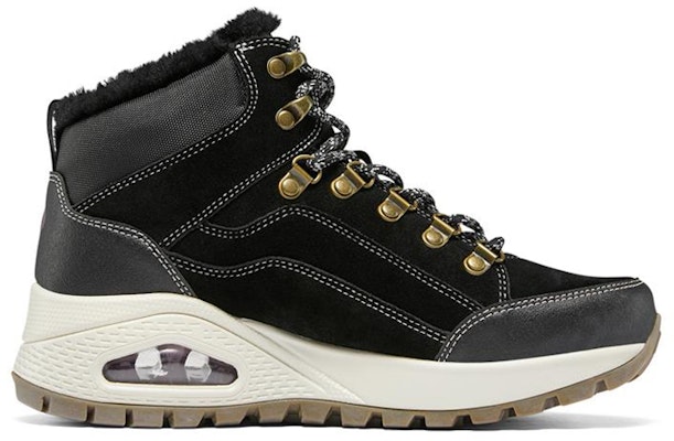 (Women) Skechers Uno Rugged 'Winter Feels - Black' 155224-BLK Order (Women) Skechers Uno Rugged 'Winter Feels - Black' 155224-BLK