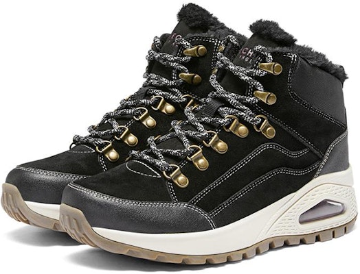 (Women) Skechers Uno Rugged 'Winter Feels - Black' 155224-BLK Lookbook (Women) Skechers Uno Rugged 'Winter Feels - Black' 155224-BLK