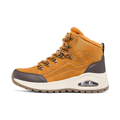 (W) Skechers Uno Rugged 'Winter Feels - Wheat'