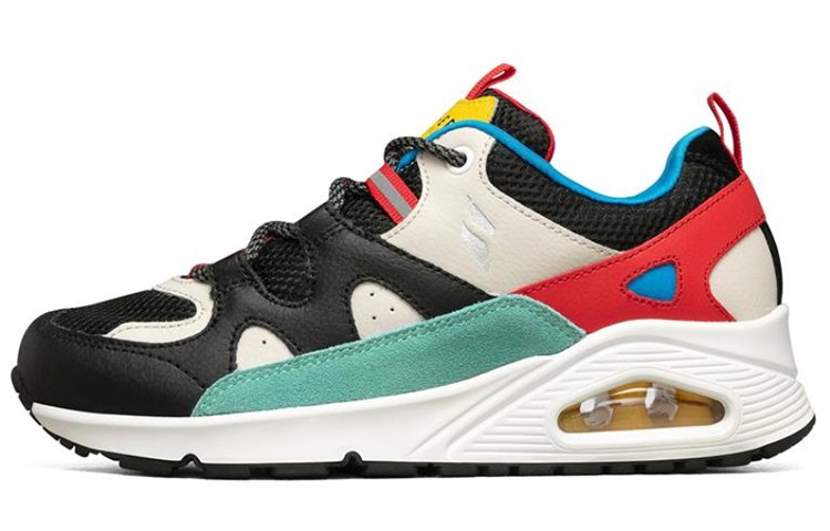 (Women) Skechers Uno Running Shoes Multi-color 155006-BKMT