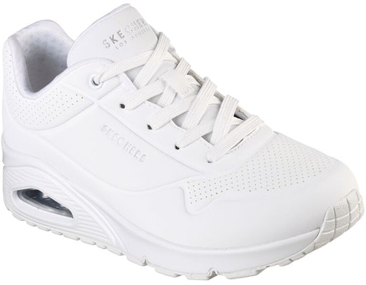 (W) Skechers Uno Stand on Air 'Putih' 73690-W Lookbook (W) Skechers Uno Stand on Air 'Putih' 73690-W