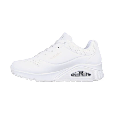 (W) Skechers Uno Stand on Air 'White'