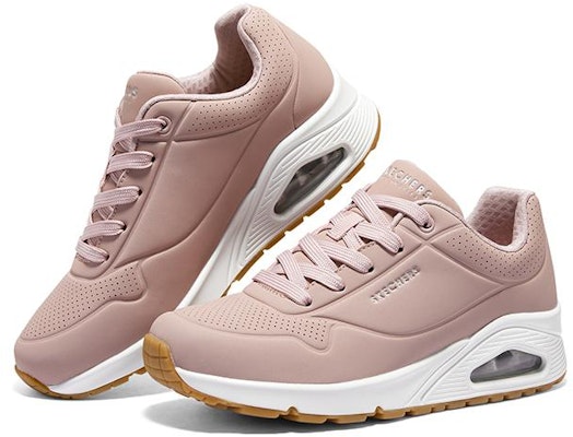 Skechers SKECHER STREET 綁帶時尚 減震防滑耐磨 低筒 休閒鞋 女款 裸粉色 Shop Skechers SKECHER STREET 綁帶時尚 減震防滑耐磨 低筒 休閒鞋 女款 裸粉色