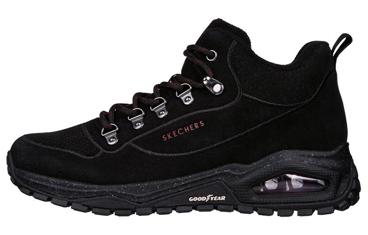 (Women) Skechers Uno Trail High 'Black' 177185-BBK