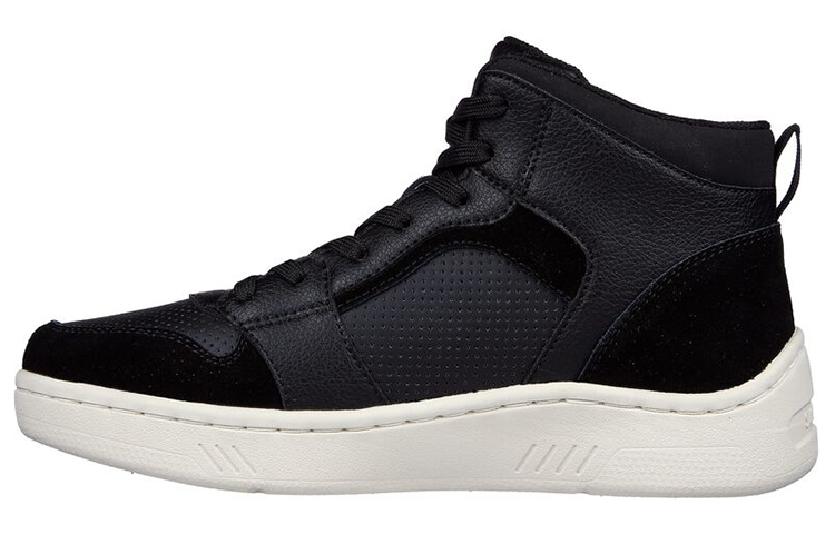 (Women) Skechers Upbeats-Lite 'Black Fashion High-Top' 155613-BLK