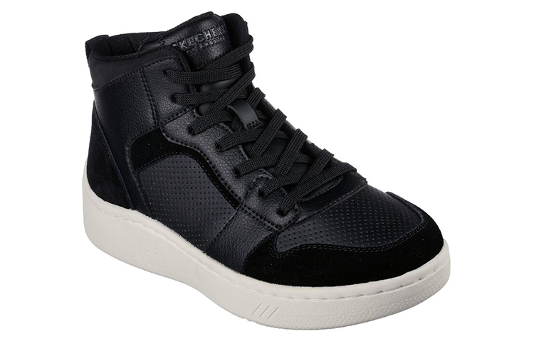 Lookbook (W) Skechers Upbeats-Lite 'Botines Negros de Moda Alta' 155613-BLK