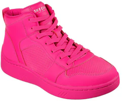 Lookbook Skechers Upbeats-Lite 高筒時尚板鞋 女款 霓虹色