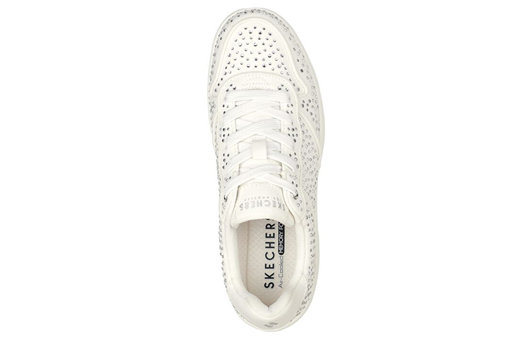 Lookbook (W) Skechers Upbeats-Shiny Stepper 'White Fashion' Putih 155602-WSL