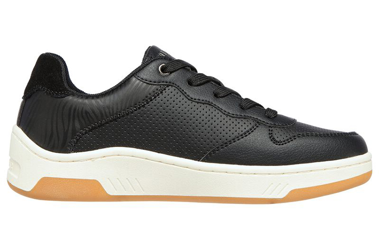 Order (W) Skechers Upbeats 'Garis Halus Hitam' 155597-BLK