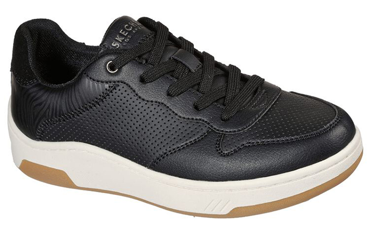 Lookbook (W) Skechers Upbeats 'Garis Halus Hitam' 155597-BLK