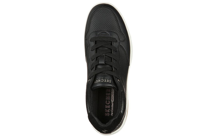 Shop (W) Skechers Upbeats 'Garis Halus Hitam' 155597-BLK