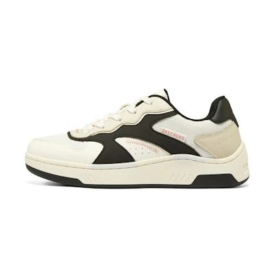(W) Skechers Upbeats 'White Black'