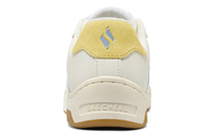 Shop (W) Skechers Upbeats "Blanc Jaune Bleu" 155606-WMLT