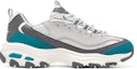 Order (W) Skechers D'lites 1.0 'Putih Teal Abu' 896262-GYBL