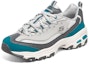 Lookbook (W) Skechers D'lites 1.0 'Putih Teal Abu' 896262-GYBL