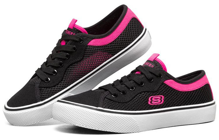 (W) Skechers V'lites 'Black Pink' 圖 3