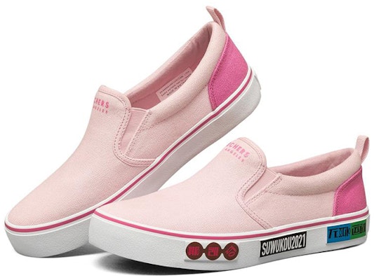 (Women) Skechers V lites Canvas Shoes Pink 66666346-LTPK Lookbook (Women) Skechers V lites Canvas Shoes Pink 66666346-LTPK