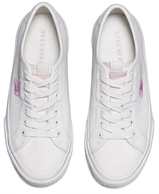 (W) 스케쳐스 V'lites 화이트 캐주얼 슈즈 (Skechers V'lites 화이트 캐쥬얼) 66666261-WHT Shop (W) 스케쳐스 V'lites 화이트 캐주얼 슈즈 (Skechers V'lites 화이트 캐쥬얼) 66666261-WHT