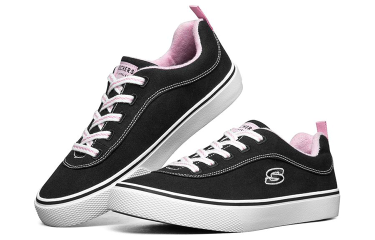 (W) Skechers V'Lites Low 'Black' 圖 3