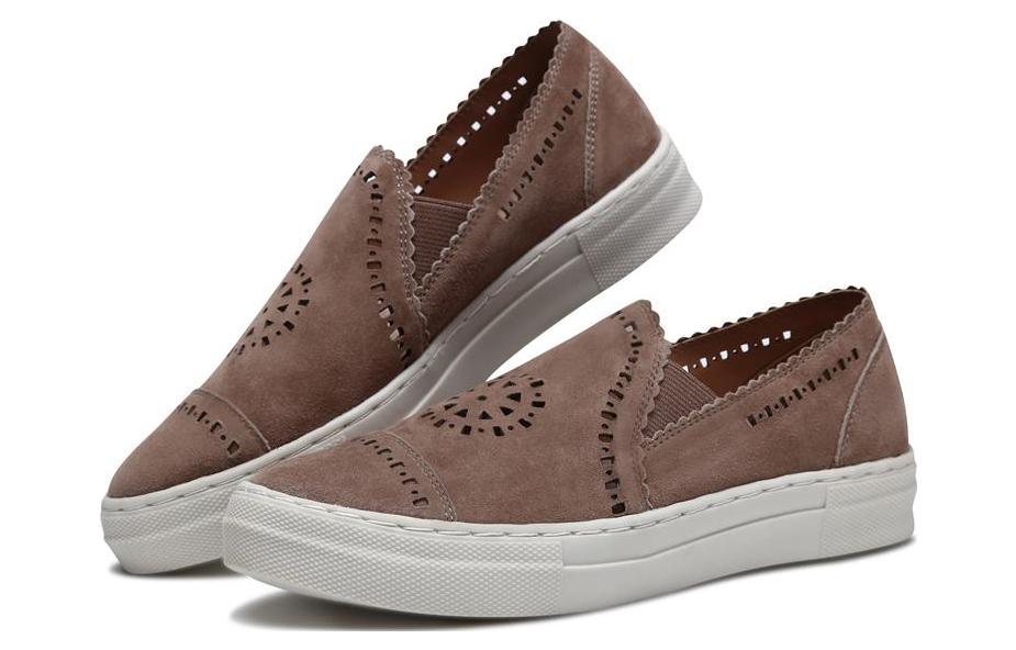Lookbook (W) Skechers Vapor ''Lichtgewicht Duurzaam Lage Top Bruin'' 49915-MUSH