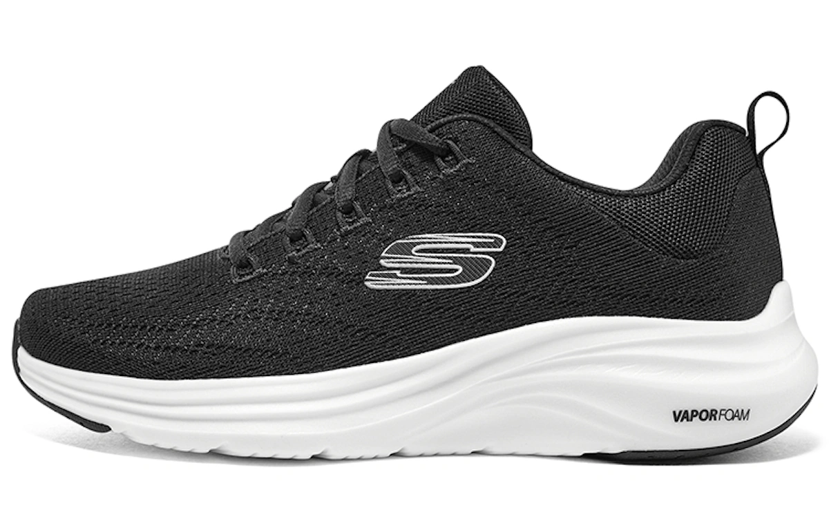 (Women) Skechers Vapor Foam 'Black White'