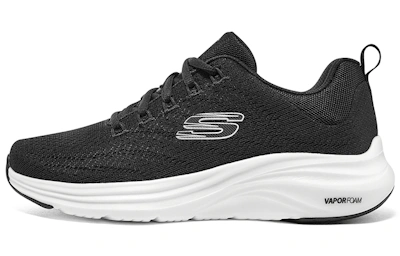 (Women) Skechers Vapor Foam 'Black White'