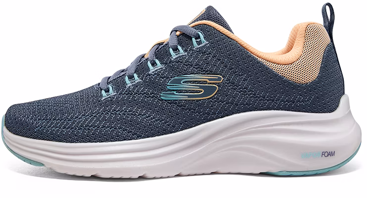 (Women) Skechers Vapor Foam 'Cloud Trail Blue White' 150022-NVMT Buy (Women) Skechers Vapor Foam 'Cloud Trail Blue White' 150022-NVMT