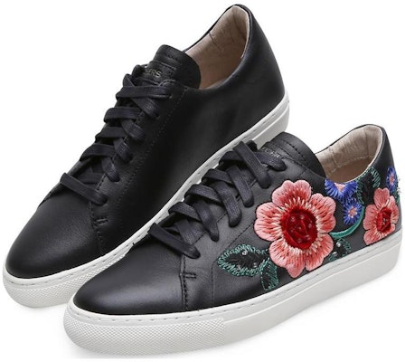 Skechers Vaso 防滑耐磨 低筒 板鞋 女式 黑色 Lookbook Skechers Vaso 防滑耐磨 低筒 板鞋 女式 黑色
