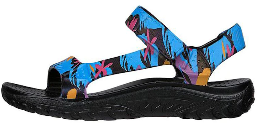 (W) Skechers Sandal Kasual Velcro 'Hitam Biru' 111170-BKMT Buy (W) Skechers Sandal Kasual Velcro 'Hitam Biru' 111170-BKMT