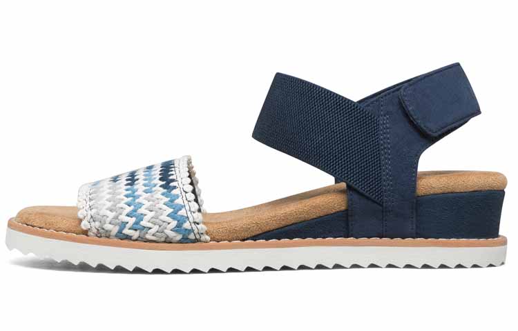 (Women) Skechers Velcro Outdoor Sport Sandal 'Navy Blue' 32867-NVMT