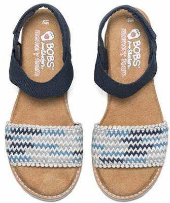 (Women) Skechers Velcro Outdoor Sport Sandal 'Navy Blue' 32867-NVMT Shop (Women) Skechers Velcro Outdoor Sport Sandal 'Navy Blue' 32867-NVMT